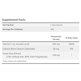 Grape Seed 100 mg - 100 caps Now Foods