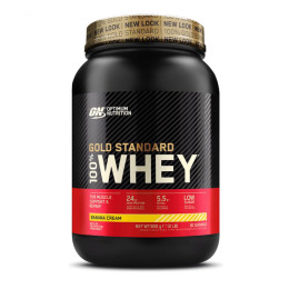 Gold Standart 100% Whey - 900g French Vanilla Optimum Nutrition