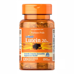 Lutein 20 mg with Zeaxanthin - 120 softgels Puritans Pride