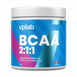 Комплекс аминокислот, BCAA 2-1-1 - 300g Raspberry VPLab