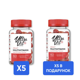 Adult Multivitamin - 60 gummies 5+5 Adult Multivitamin - 60 gummies в подарунок! VPLab