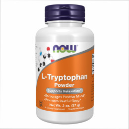 L-Tryptophan Powder - 2oz (57g) Now Foods