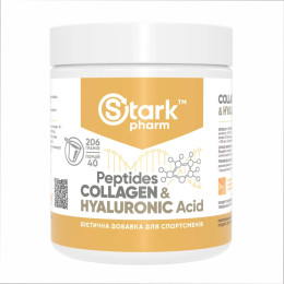 Collagen Peptides & Hyaluronic Acid - 206g Stark Pharm