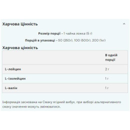 BCAA 2-1-1 Essential - 1000g Tropical Myprotein