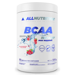 BCAA Max Support Instant - 500g Raspberry Allnutrition