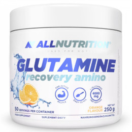 Glutamine Recovery Amino - 250g Lemon Allnutrition