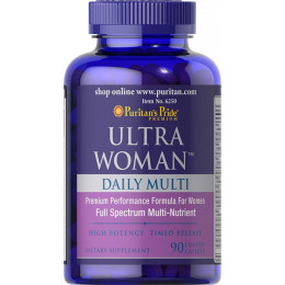 Ultra Woman™ Max Daily Multi Multivitamin - 90 caps Puritans Pride