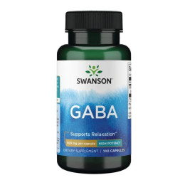 GABA 500 mg - 100 caps Swanson