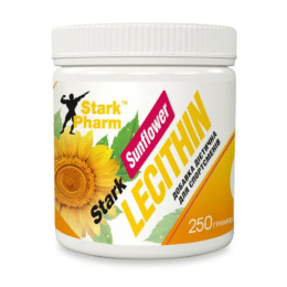 Лецитин, Stark Sunflower Lecithin - 250g Stark Pharm