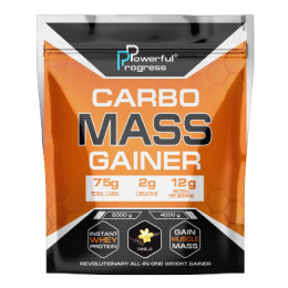 Carbo Mass Gainer - 2000g Vanilla Powerful Progress