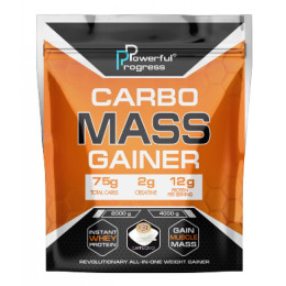 Carbo Mass Gainer - 2000g Cappucino Powerful Progress