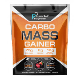 Carbo Mass Gainer - 2000g Creme brulee Powerful Progress