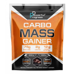 Carbo Mass Gainer - 2000g Chocolate Powerful Progress