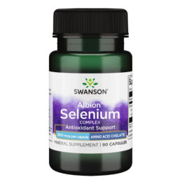 Chelated Selenium Complex 200 mcg - 90 Caps Swanson