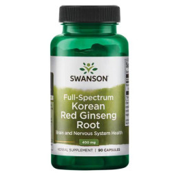 Korean Red Ginseng Root 400 mg - 90 Caps Swanson