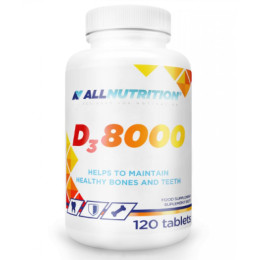 D3 8000 - 120tab Allnutrition