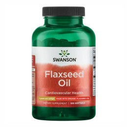 Flaxseed Oil 1gram - 100soft Swanson