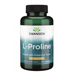 L-Proline 500mg -100 caps Swanson