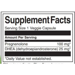 DHEA Pregnenolone Complex - 60veg caps Swanson