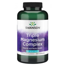 Triple Magnesium Complex 400mg - 300caps Swanson