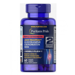 Glucosamine Chondroitin MSM Triple Strength - 60 caplets Puritans Pride