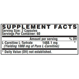 Lipo 6 Carnitine - 120 caps Nutrex