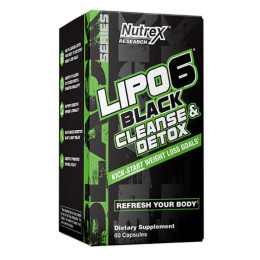 Lipo-6 Black Cleanse Detox - 60ct Nutrex