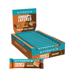 Crispy Layered - 12x58g Chocolate Caramel Myprotein