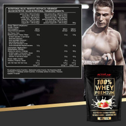 Протеїн Activlab 100% Whey Premium 500 g (Strawberry) Activlab