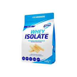 Протеин Изолят Whey Isolate 700 gr (Waffers cream) 6Pak