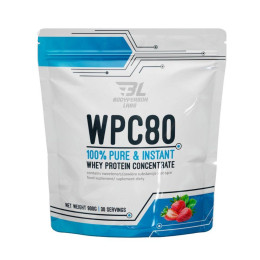 Протеин Bodyperson Labs WPC80 900 g (Strawberry) BodyPerson Labs