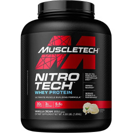 Сывороточный протеин MuscleTech Nitro-Tech Performance 1816g (Vanilla) Muscletech