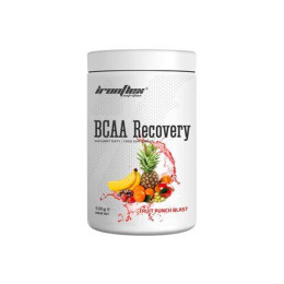 Амінокислоти в порошку BCAA Recovery 500 g (Mango maracuja) IronFlex