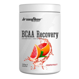 Амінокислоти в порошку BCAA Recovery 500g (Peach) IronFlex