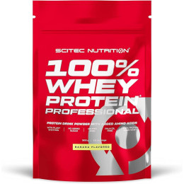 Протеин 100% Whey Protein Professional  500 g (Banana) Scitec Nutrition