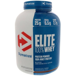 Сироватковий протеїн Elite Whey 2250g (Chocolate Fudge) Dymatize Nutrition