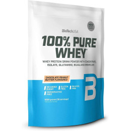 Протеин 100% Pure Whey 1000 g (Chocolate-peanut butter) BioTech