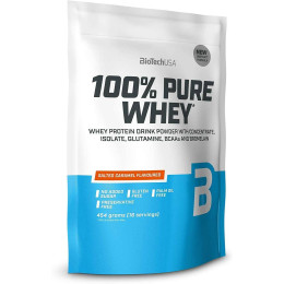 Протеин 100% Pure Whey 454 g (Salted Caramel) BioTech