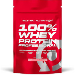 Протеїн 100% Whey Protein Professional 500 g (Strawberry) Scitec Nutrition