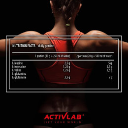 Амінокислоти BCAA Xtra Instant 500 g (Cola) Activlab