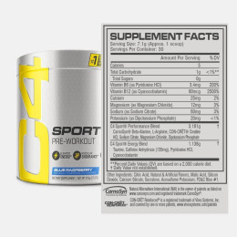 Передтренувальний комплекс Cellucor C4 Sport NEW Pre-Workout, 213 g (Blue Raspberry) Cellucor