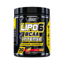 Амінокіслоти Nutrex Lipo-6 BCAA Intense 260 g (Fruit Punch) Nutrex