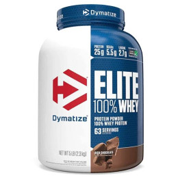 Сироватковий протеїн Elite Whey 2250g (Rich Chocolate) Dymatize Nutrition