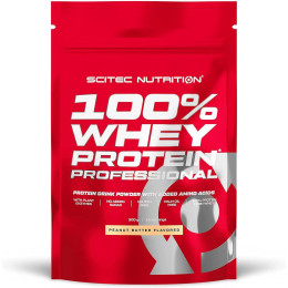 Протеїн 100% Whey Protein Professional 500 g (Peanut butter) Scitec Nutrition