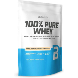 Протеин 100% Pure Whey 454 g (Chocolate-peanut butter) BioTech