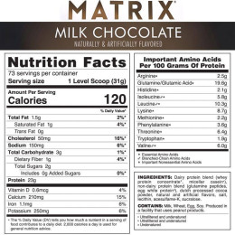 Протеїн Matrix 2270g (Milk Chocolate) Syntrax