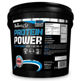 Протеин Protein power 4000 g (Strawberry-banana) BioTech