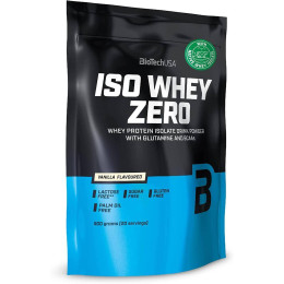 Протеин изолят Iso Whey Zero 500 g (Vanilla) BioTech