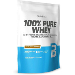 Протеїн 100% Pure Whey 454 g (Hazelnut) BioTech