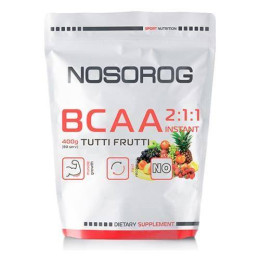 Аминокислоты Nosorog Nutrition BCAA 2:1:1 400 гр (Тути Фрути) NOSOROG